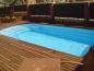Preview: MON de PRA Relax 700 | 690x330x150cm GFK Pool Set