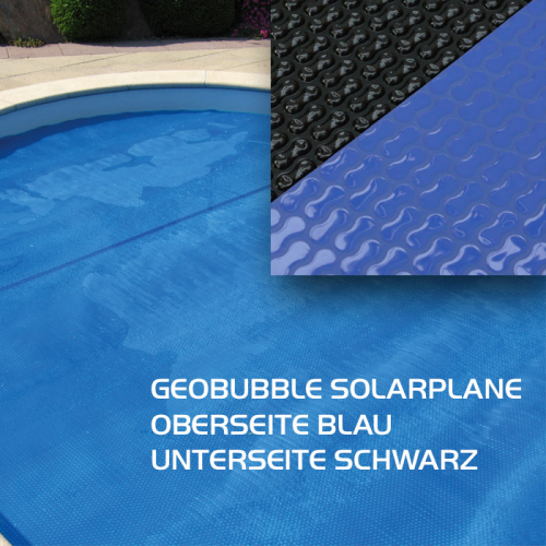 Solarplane Geo Bubble blau/schwarz Anfertigung